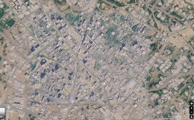 Google Maps revela la devastación de Gaza luego de tres años de guerra