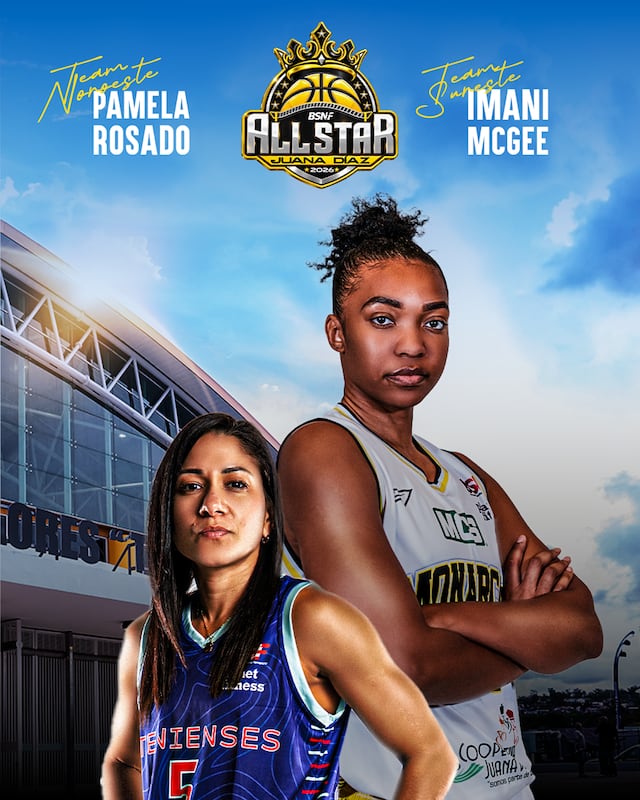 Imani McGee y Pamela Rosado serán capitanas del Juego de Estrellas del BSNF