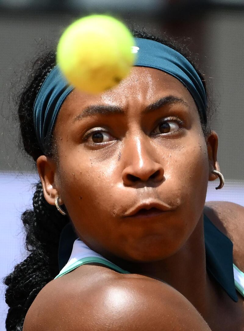 Coco Gauff remonta y avanza a cuartos de final en Roma