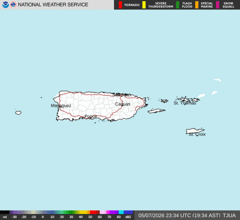 Ponce bajo advertencia de inundaciones