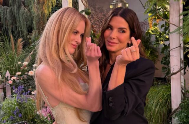 Sandra Bullock y Nicole Kidman juntas otra vez: así han cambiado casi 30 años después