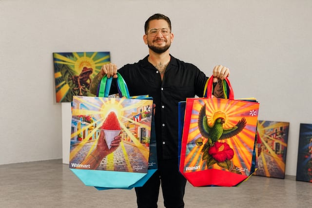 Juan Salgado lanza colección de bolsas reusables inspirada en Puerto Rico