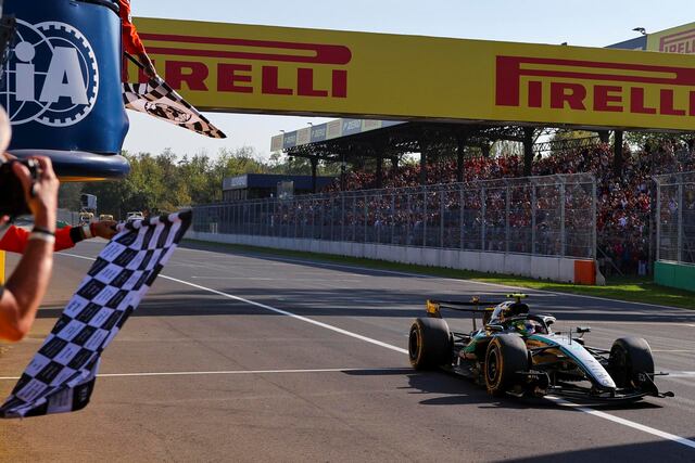 Antonelli, más líder tras ganar ante su afición en Monza