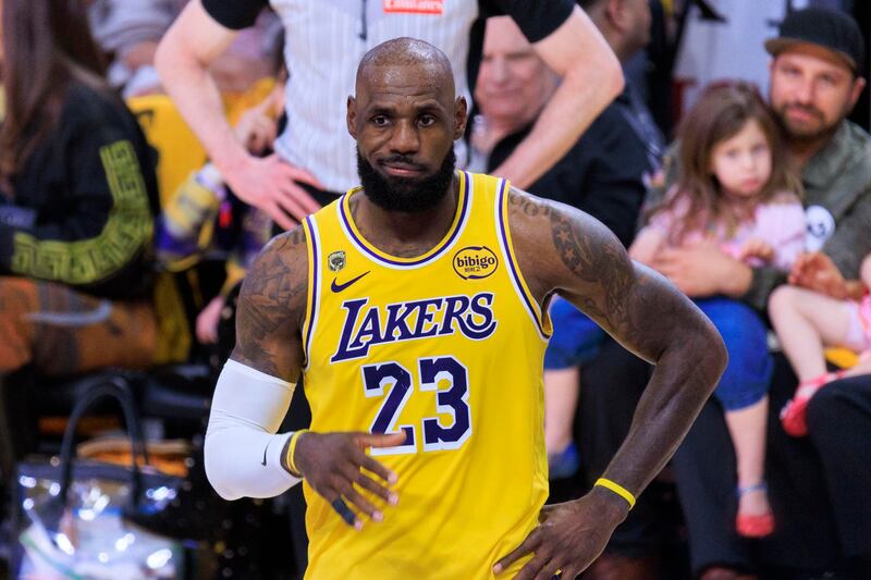 LeBron James: “No sé qué me depara el futuro” tras eliminación de los Lakers