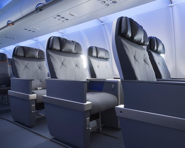 Más espacio y comodidad: JetBlue presenta BlueFirst