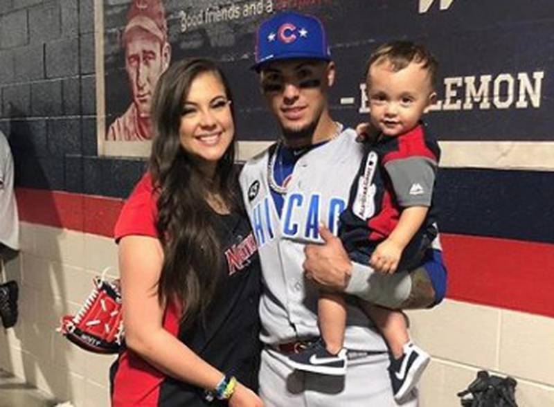 Javier Báez y su esposa Irmarie Márquez esperan su segundo bebé