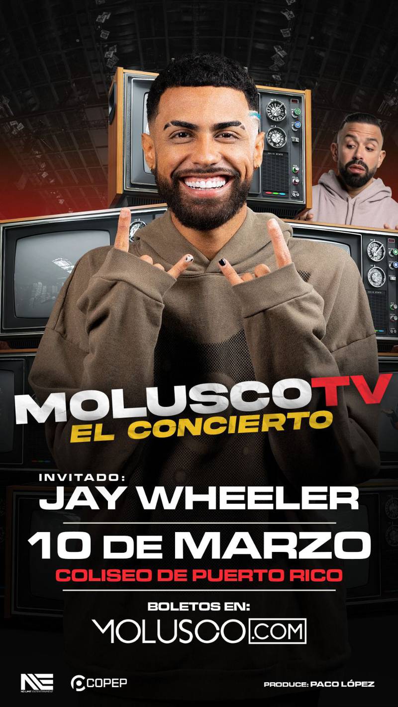 Jay Wheeler se suma a la cartelera de “Molusco TV El Concierto” Metro