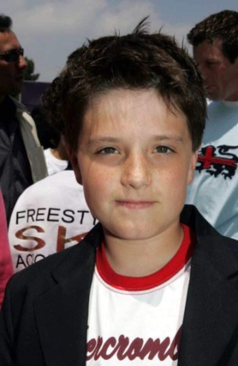 Así lucía Josh Hutcherson de 