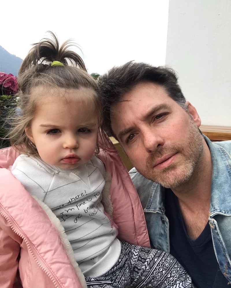 El papel favorito de Diego Vivanco es el de padre de su hija, Milagros