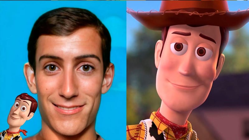 El reconocido artista Hidreley Diao se apoya con el uso de una Inteligencia Artificial para recrear al reparto de Toy Story como personas reales.