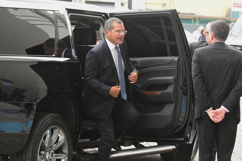 Velatorio del padre del gobernador, Pedro Pierluisi