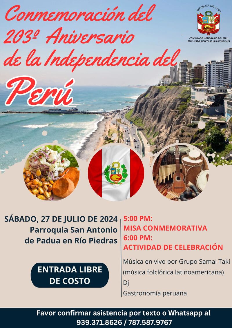 aniversario de la Independencia del Perú