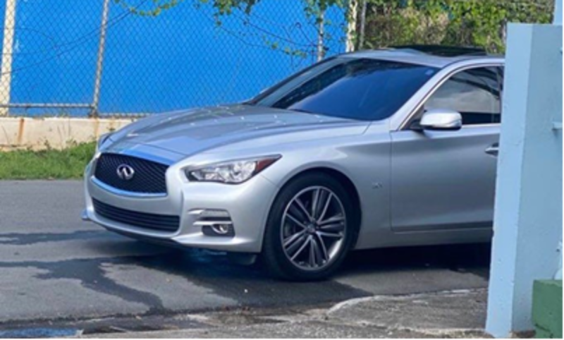 Infinity Q50, año 2016, color gris, tablilla IVA-029