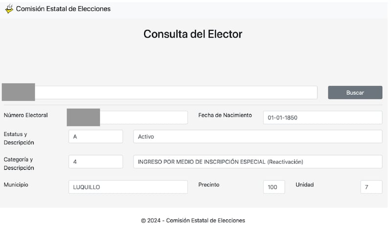 Consulta del elector