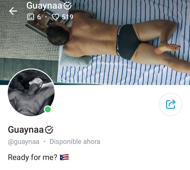 Only Fans de Guaynaa.