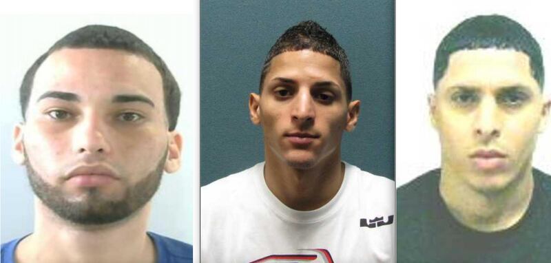 Fugitivos del operativo 'Youngblood'.