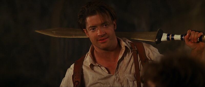 Brendan Fraser se consolidó como estrella con su actuación en 'La momia'