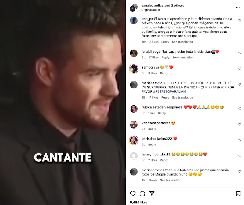 Publicación en Instagram del programa 'Hoy'