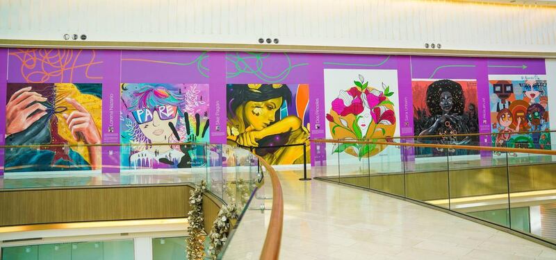 Foto de Mural en The Mall of San Juan.