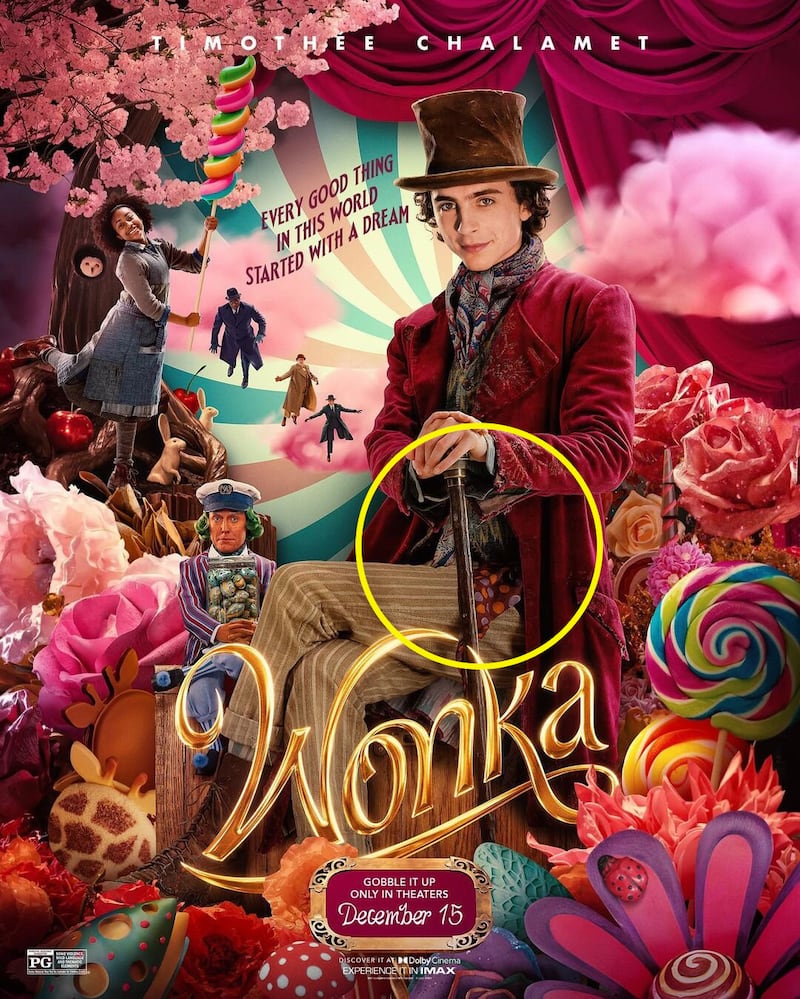 Timothée Chalamet es el protagonista de la película 'Wonka'