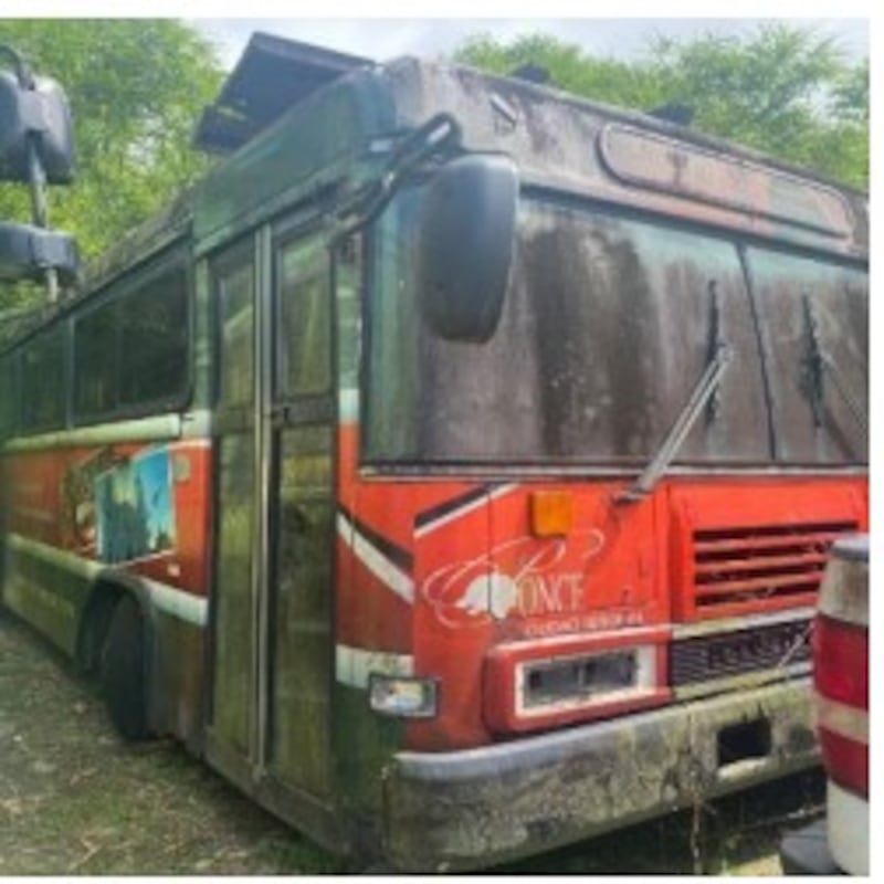 Guagua abandonada