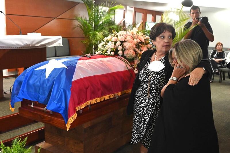 Funeral de Luisa 'Piti' Gándara