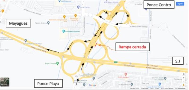 Siguen los trabajos de rehabilitación en autopista PR-52 en Ponce.