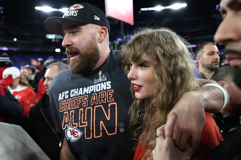 Taylor Swift  y Travis Kelce