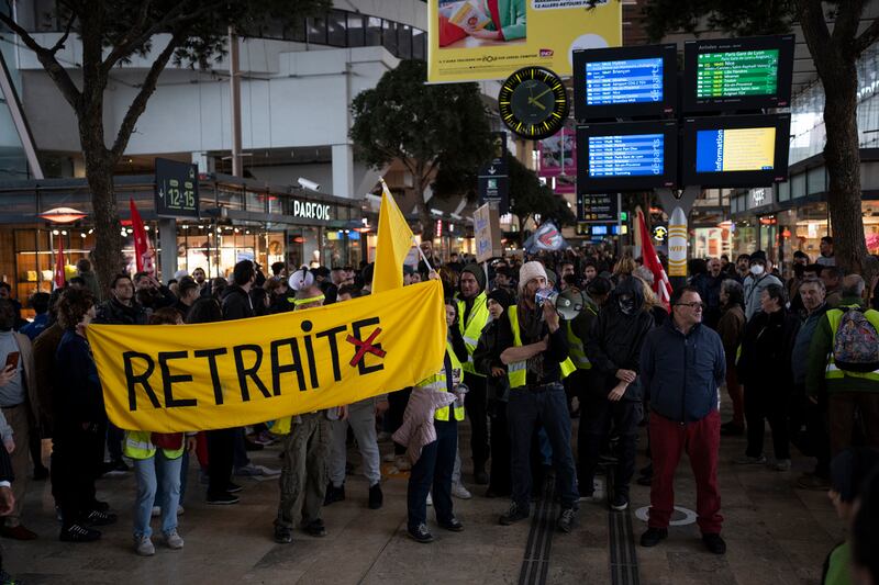 Protestas en París