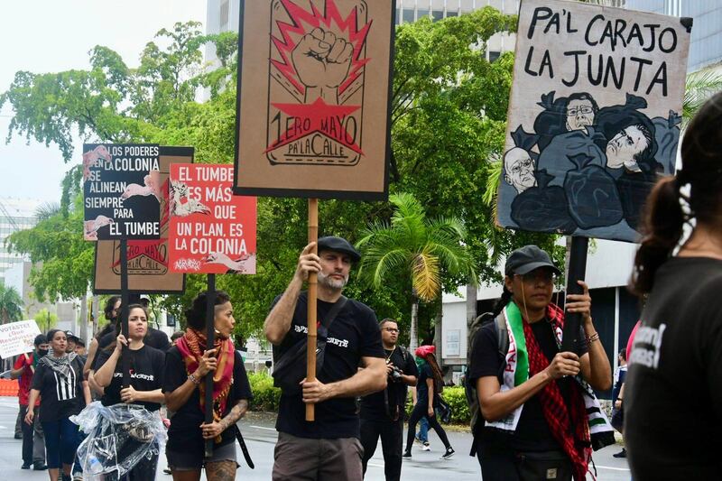 Manifestación del 1ro de mayo