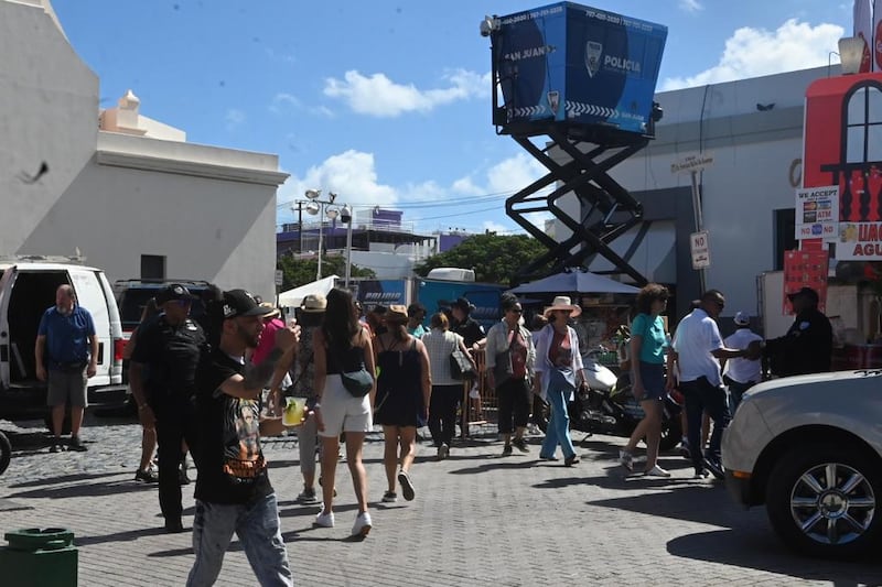 Las fiestas de la calle San Sebastián se llevaron a cabo tras dos años de ausencia.