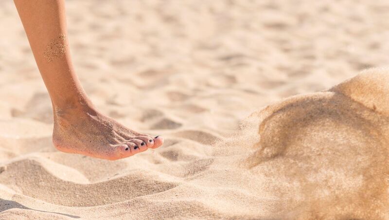 La arena es una de las cosas más molestas a la hora de ir a la playa