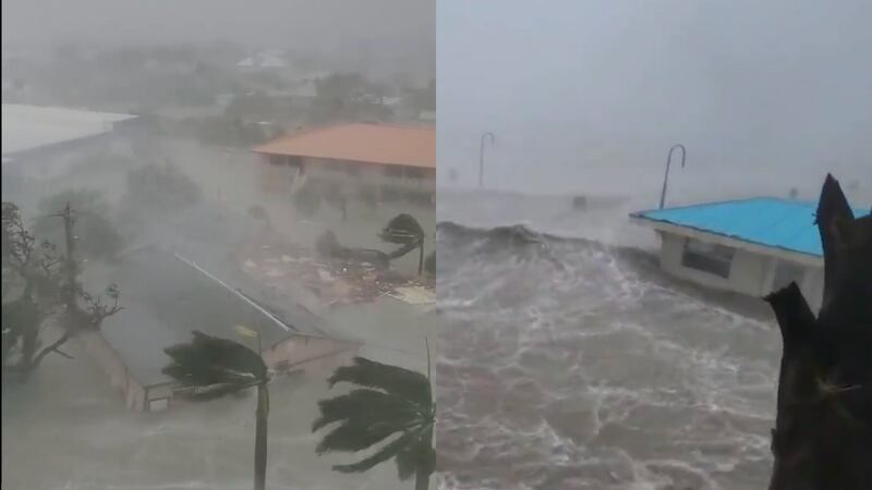 Huracán Ian en Florida.