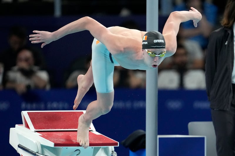 París 2024 - Natación Daniel Wiffen