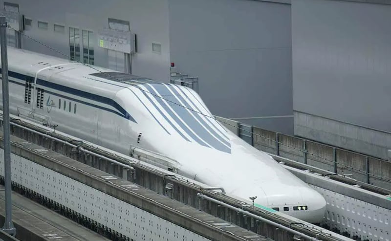 La línea Chuo Shinkansen de levitación magnética o maglev