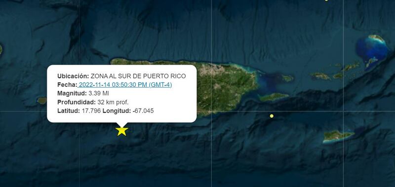 Temblor / 14 de noviembre de 2022