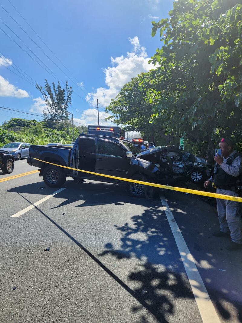 Accidente fatal en Arecibo.