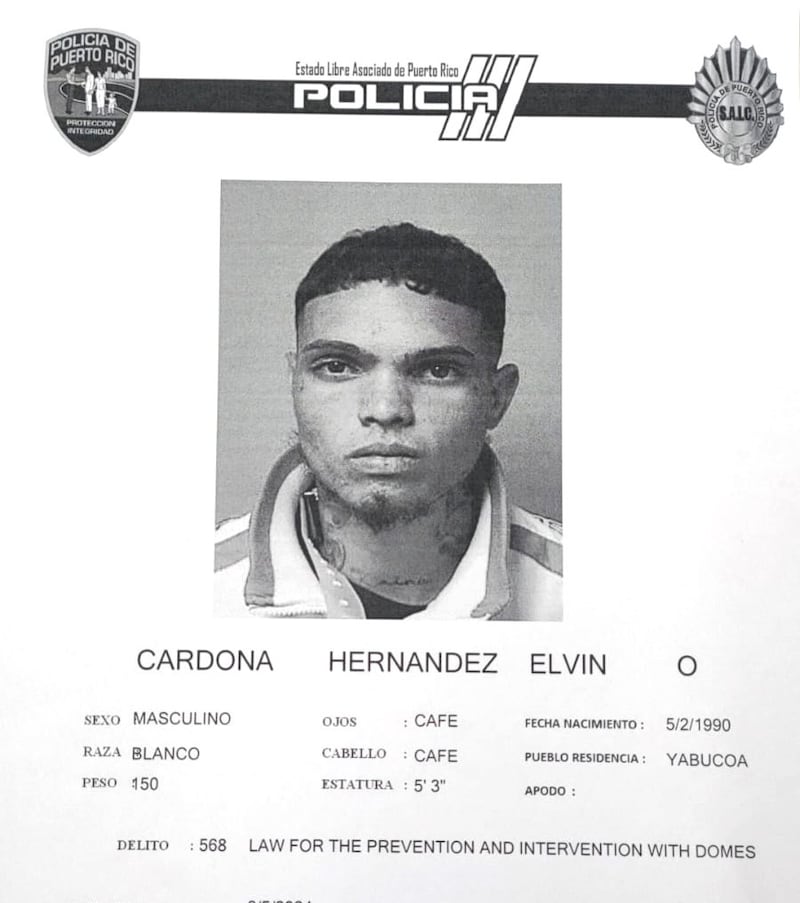 Ficha de Elvin O. Cardona Hernández.