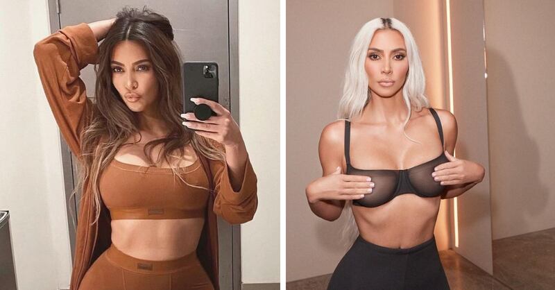 Kim Kardashian antes y despues