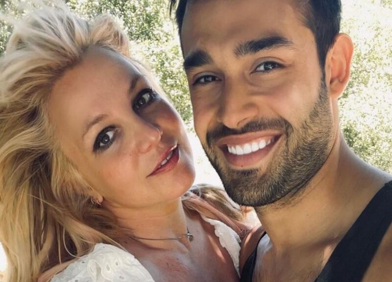 Britney Spears y Sam Asghari