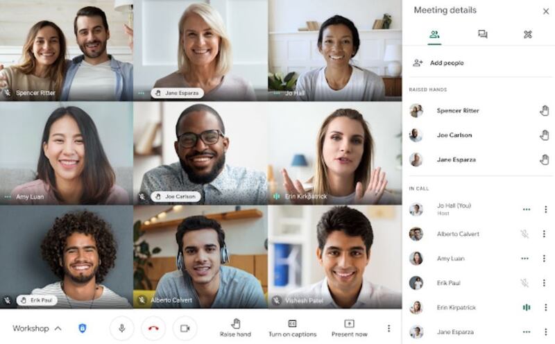 Google Meet incluye subtítulos en las grabaciones de las reuniones