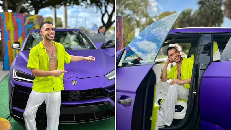 Michael Mejía es el ganador del Lamborghini de Shakira, pero mantenerlo puede costar unos 10 mil dólares mensuales.