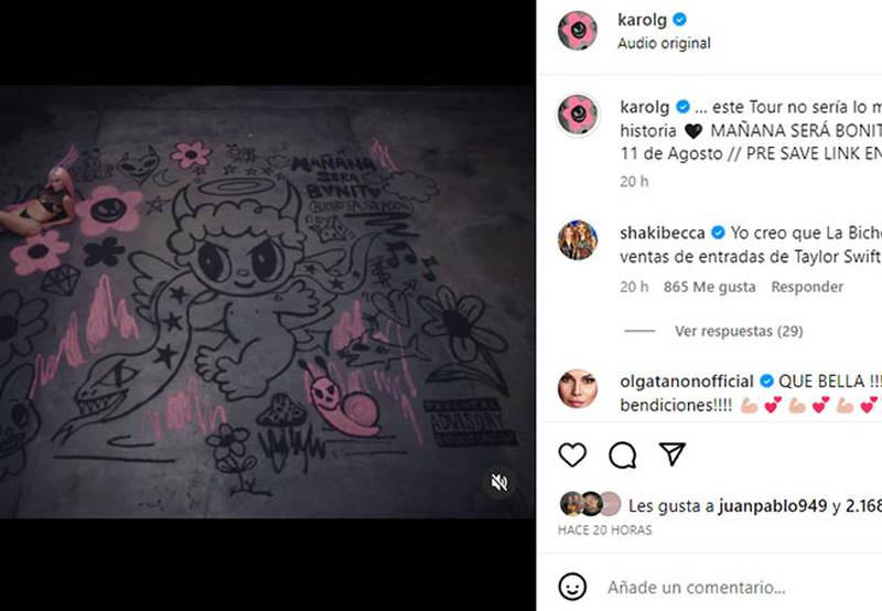 Karol G revela el nombre de su nuevo álbum: Mira el dulce anuncio aquí